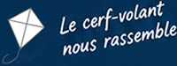 Logo pour le calendrier festivaldecerfsvolants.fr - le cerf-volant nous rassemble